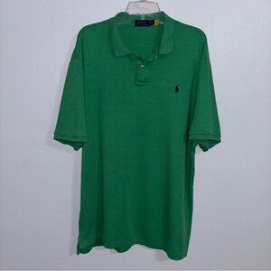 Polo‎ Ralph Lauren Men’s Polo Shirt XL Green Short Sleeve Cotton Classic Fit